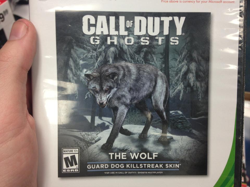 В сетевой режим Call of Duty: Ghosts придет белый волк - Изображение 1 В сетевой режим Call of Duty: Ghosts придет белый волк - Изображение 1