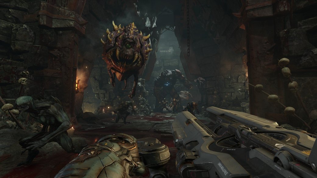 Шикарные официальные рендеры крутых пушек из DOOM. - Изображение 1 Шикарные официальные рендеры крутых пушек из DOOM. - Изображение 1