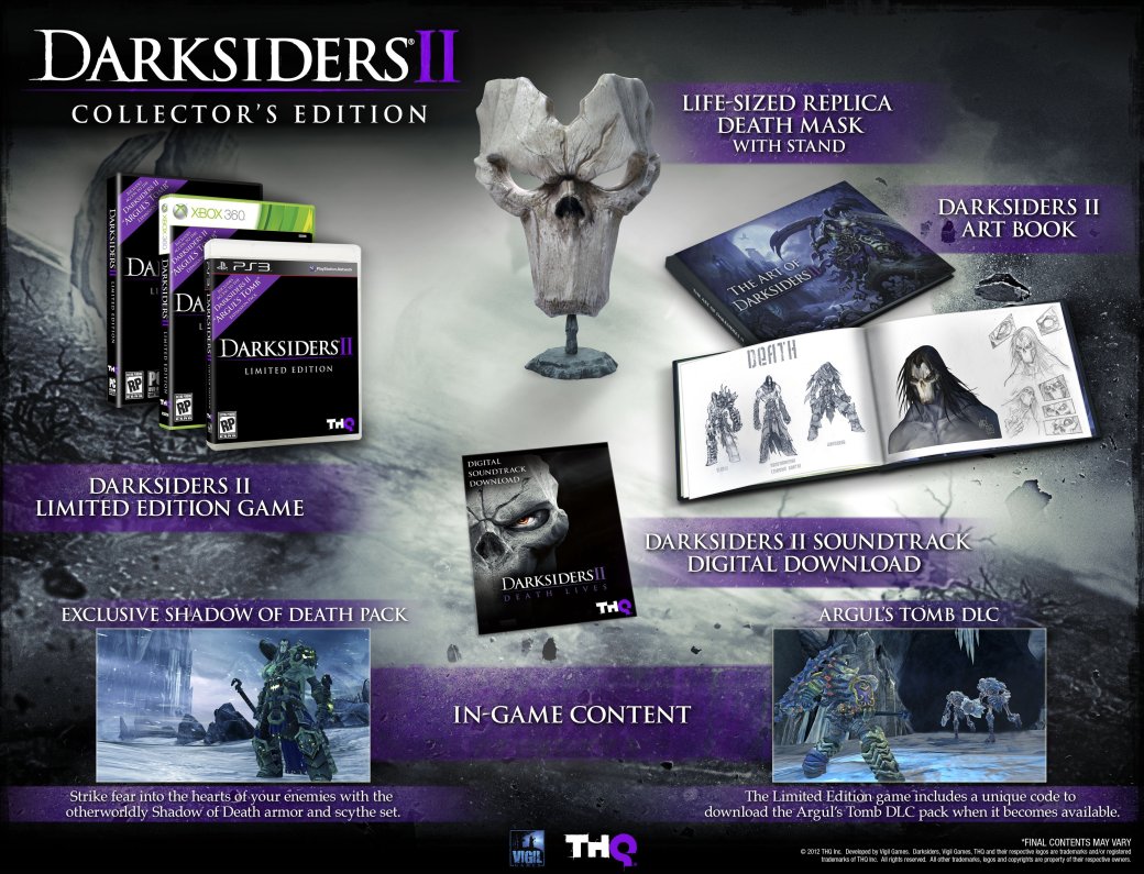 Коллекционное издание Darksiders II появится в Европе - Изображение 1 Коллекционное издание Darksiders II появится в Европе - Изображение 1