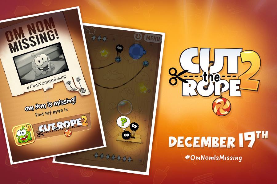 Cut the Rope продолжится на iOS через две недели - Изображение 1 Cut the Rope продолжится на iOS через две недели - Изображение 1