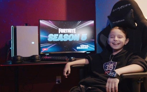 Команда в Fortnite подписала самого молодого игрока в истории. Ему 8 лет