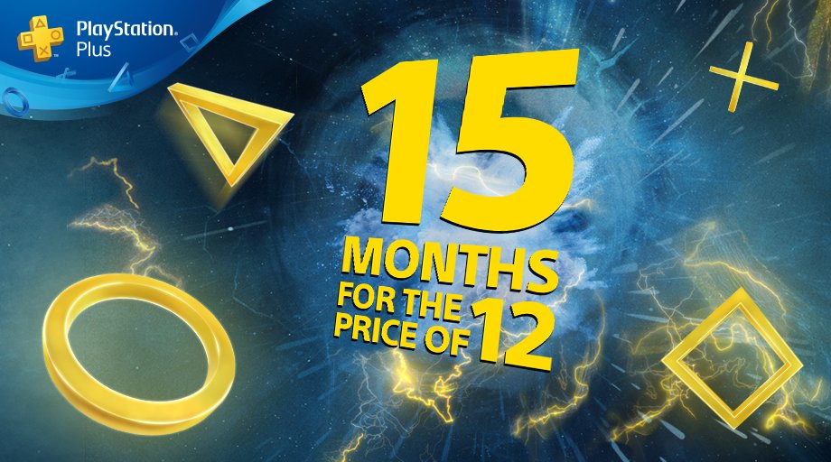 Новая акция от Sony — 15 месяцев PS Plus по цене годовой подписки. - Изображение 1