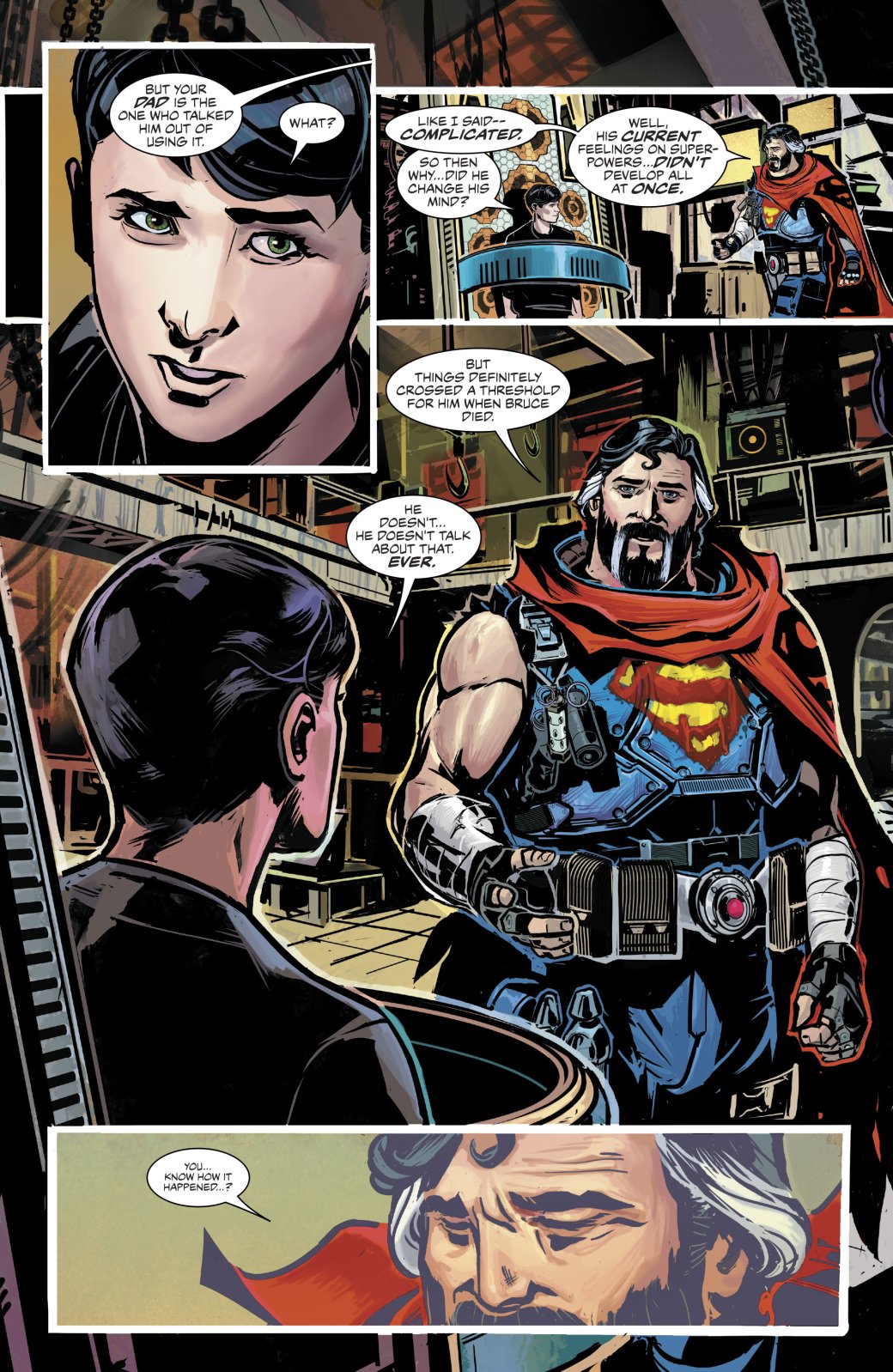 В комиксе Nightwing: The New Order представили потерявшего силы Супермена. - Изображение 2