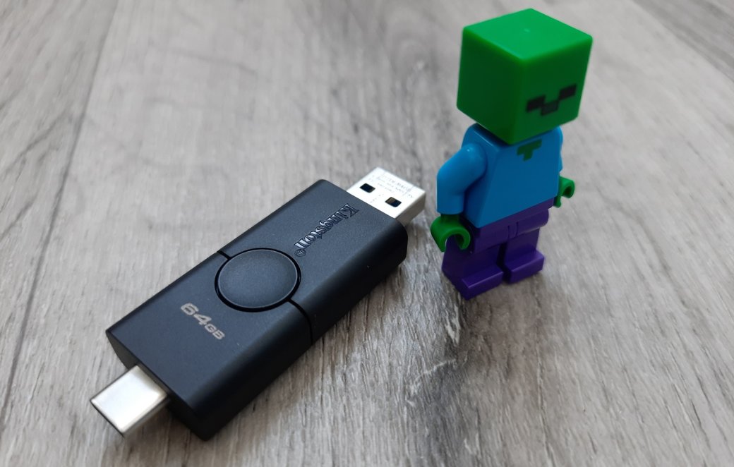 Обзор Kingston DataTraveler Duo. Универсальная флешка для компьютеров и смартфонов | Канобу Обзор Kingston DataTraveler Duo. Универсальная флешка для компьютеров и смартфонов | Канобу