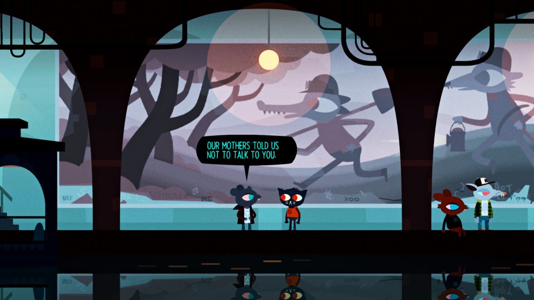 30 главных игр 2017. Night in the Woods — яркое пламя на руинах жанра квестов. - Изображение 4 30 главных игр 2017. Night in the Woods — яркое пламя на руинах жанра квестов. - Изображение 4